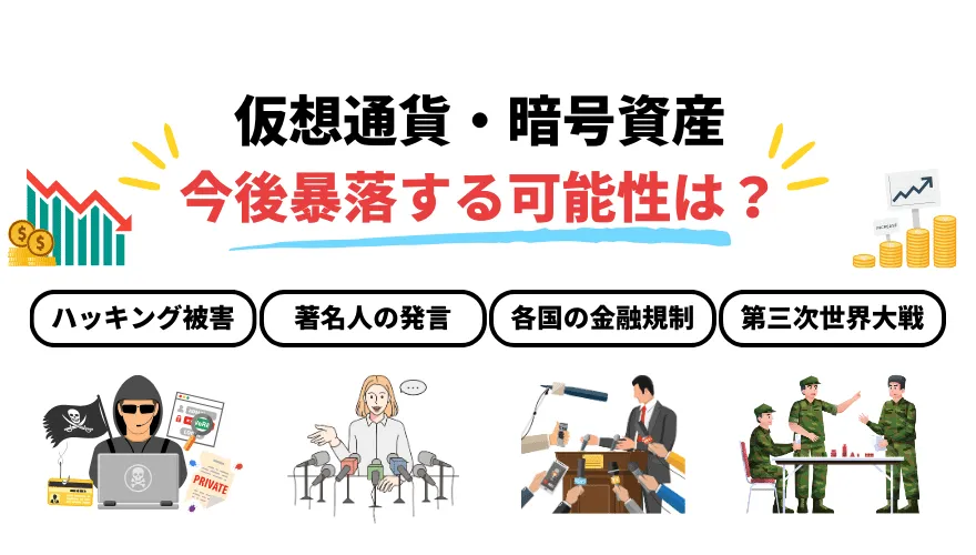 暗号通貨_今後_暴落する可能性