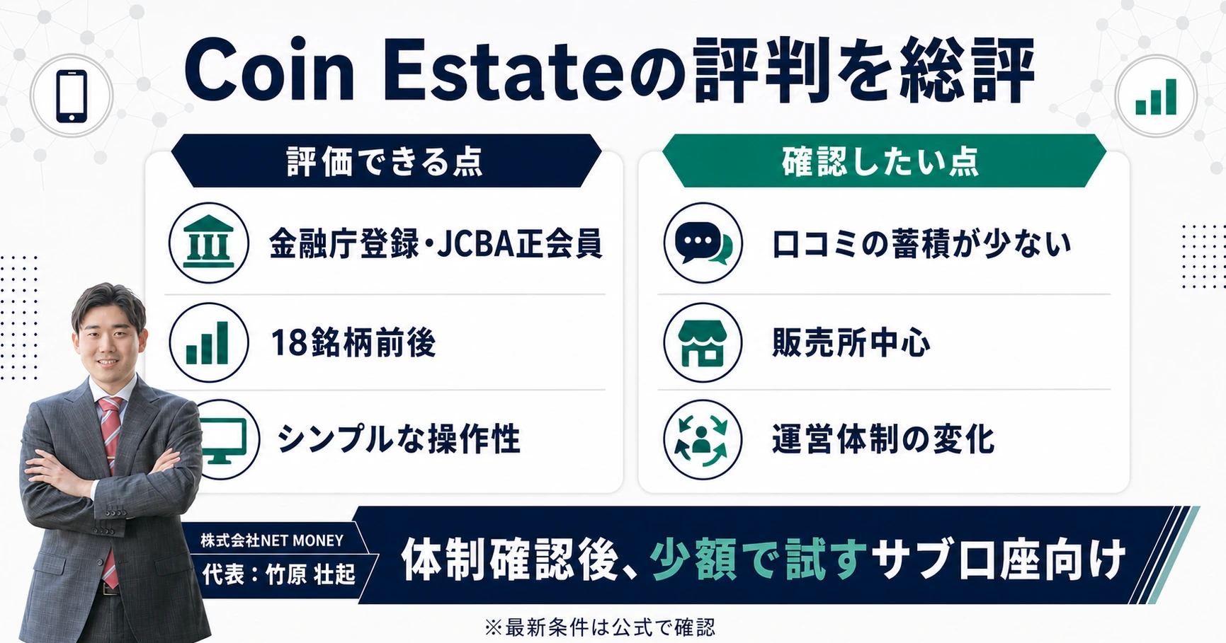 Coin Estate(コインエステート)の評判を総評——どんな人に合う取引所か