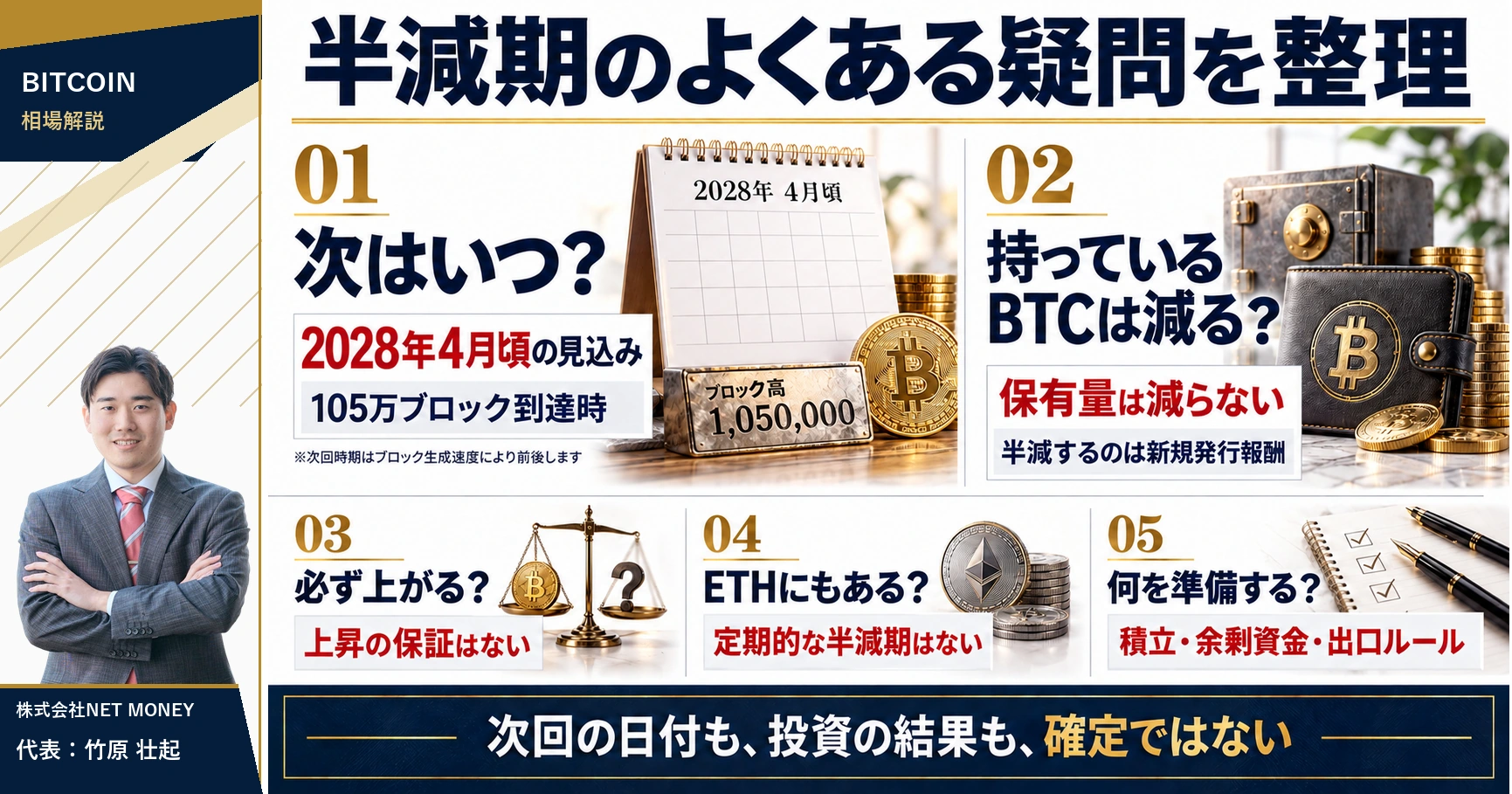 次回半減期の日付・保有コイン・価格・イーサリアム・準備についてのよくある質問