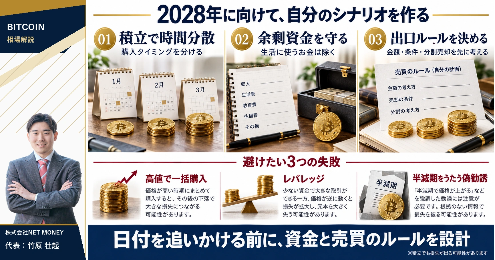 次回半減期に向けた積立・余剰資金・出口ルールの準備と避けたい失敗