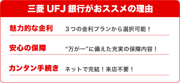 三菱ufj銀行の住宅ローンは評判が良い 金利や審査内容も確認 株式会社zuu 金融 itでエグゼクティブ層の資産管理と資産アドバイザーのビジネスを支援