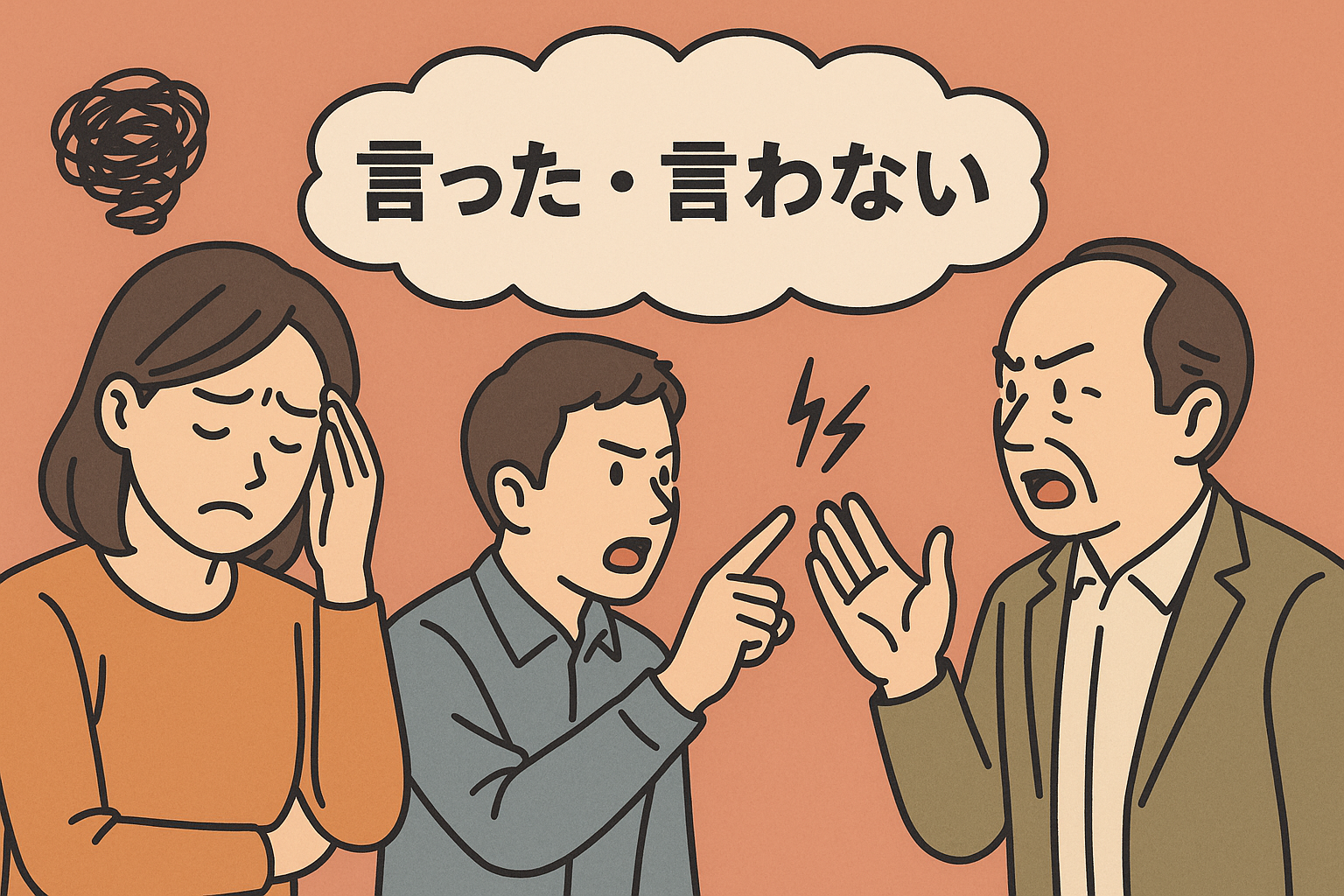 借用書トラブルイメージ