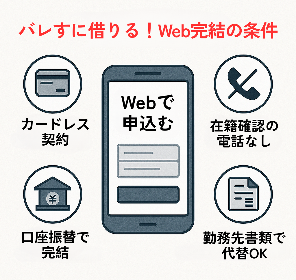 Web完結4条件の図解