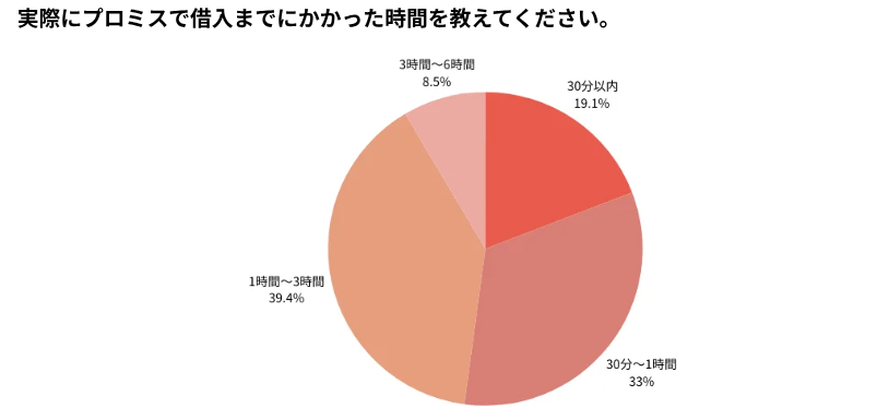 プロミスの審査時間