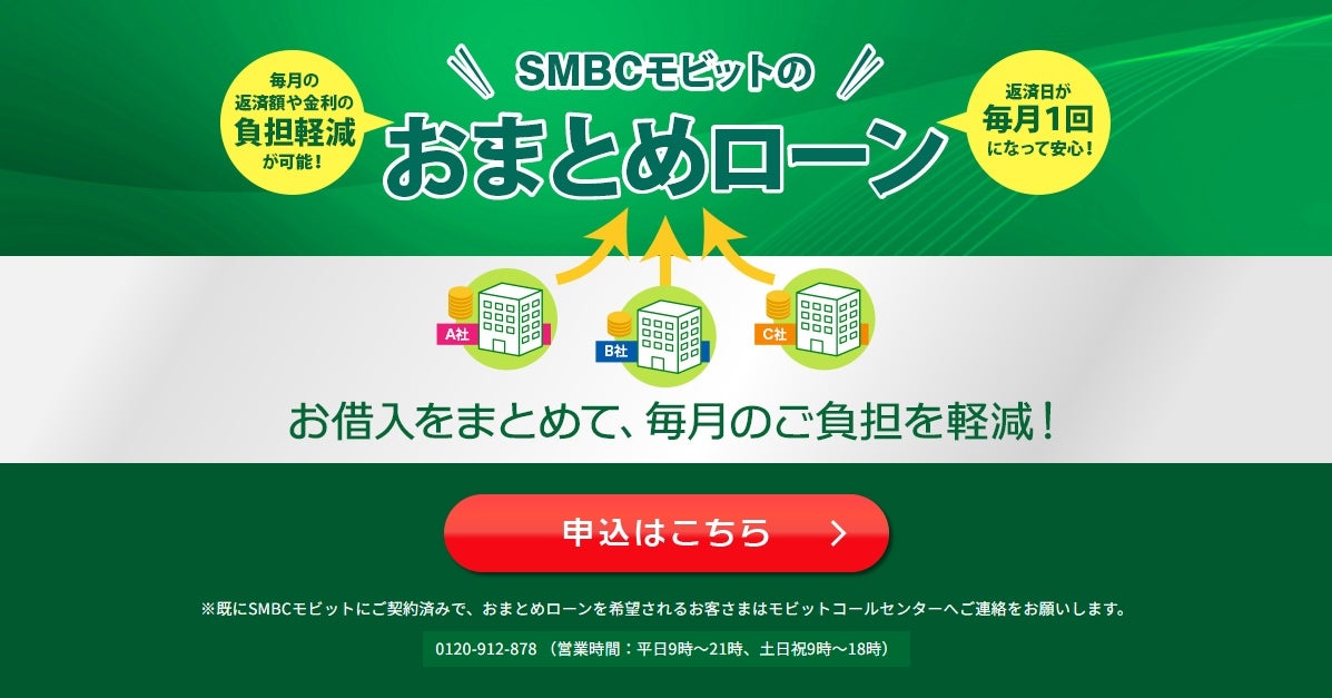 SMBCモビットおまとめローン