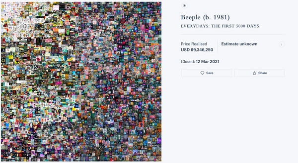NFT化が進められているコンテンツ|アート
