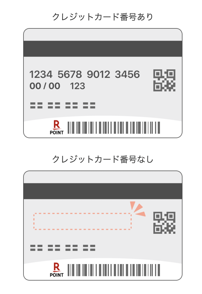 楽天カード（ナンバーレス）