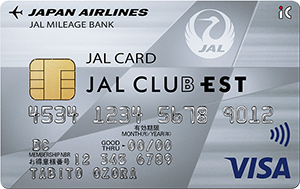 JAL CLUB EST（Visa、普通）