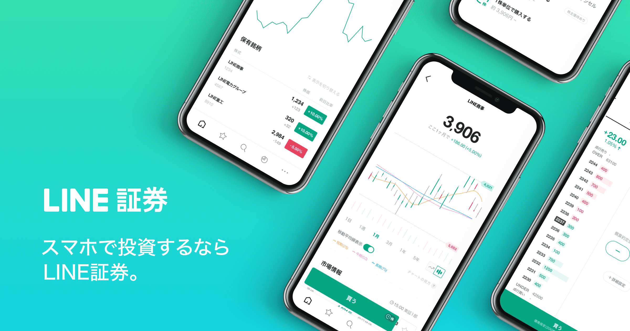 LINE証券,投資アプリ