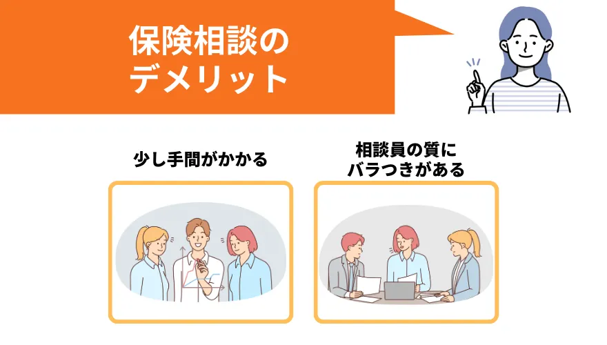 保険相談おすすめ_保険相談のデメリット