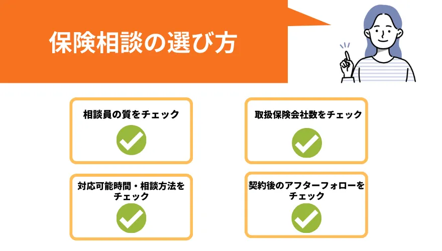 保険相談おすすめ_保険相談の選び方