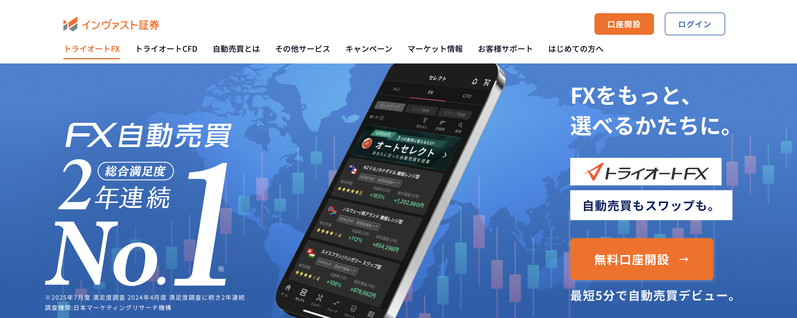 インヴァスト証券|公式サイト 口座開設