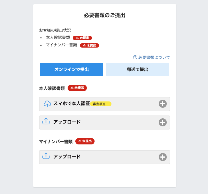 みんなのFXの本人確認