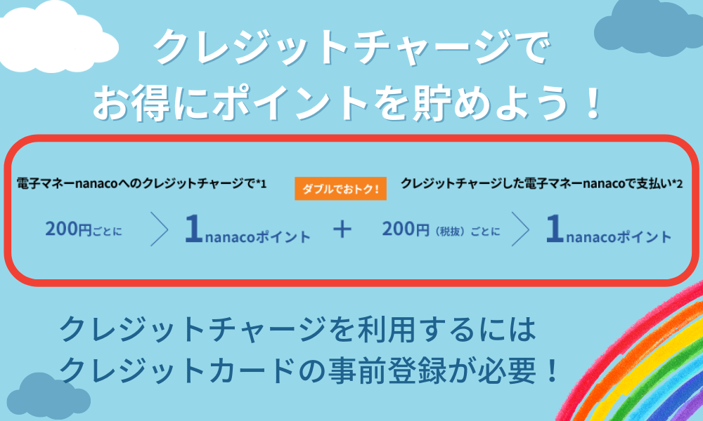 Nanacoを賢く使うならクレジットカードを登録しよう 株式会社zuu 金融 itでエグゼクティブ層の資産管理と資産アドバイザーのビジネスを支援